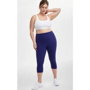 NWT Ideology Women's Active Wear Pants Plus Size Blue 2X